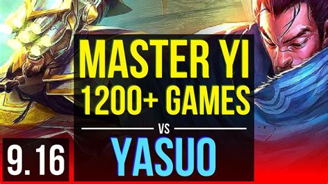 Master Yi Vs Yasuo Top 1 5m Mastery Points 1200 Games 10 Solo