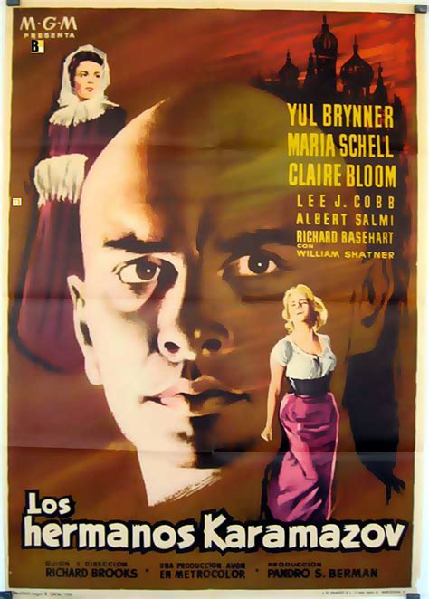 Los Hermanos Karamazov Movie Poster The Brothers Karamazov Movie Poster