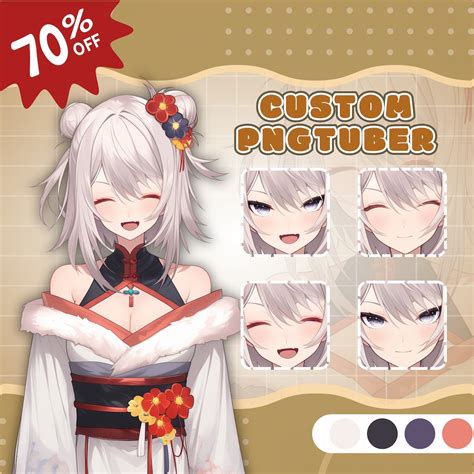 Custom Pngtuber Pngtuber Character Pngtuber Asset Pngtuber Design