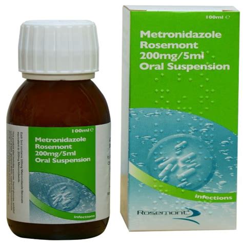 Buy Metronidazole Suspension 200mg5ml 100ml Dock Pharmacy