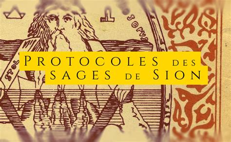 Protocoles Des Sages De Sion