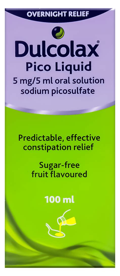 Dulcolax Pico Liquid Laxative Sodium Picosulfate 5mg5ml Oral