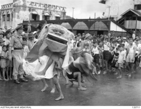 KUCHING SARAWAK BORNEO 1945 09 26 KUCHING FORCE CELEBRATIONS WERE