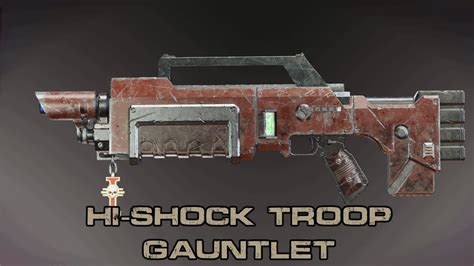 High Intensity Shock Troop Gauntlet Veteran Sharpshooter Silo Cluster