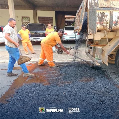 Secretaria De Obras Realiza Opera O Tapa Buraco No Bairro Cehab