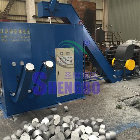 Horizontal Automatic Aluminium Scraps Briquetting Press China