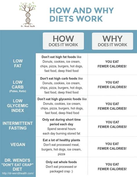 Why Different Diets Work Dr Wendi Health