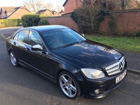 Mercedes Benz C Class C320 Cdi Amg Sport Saloon Diesel Low Miles Black In Reading Berkshire