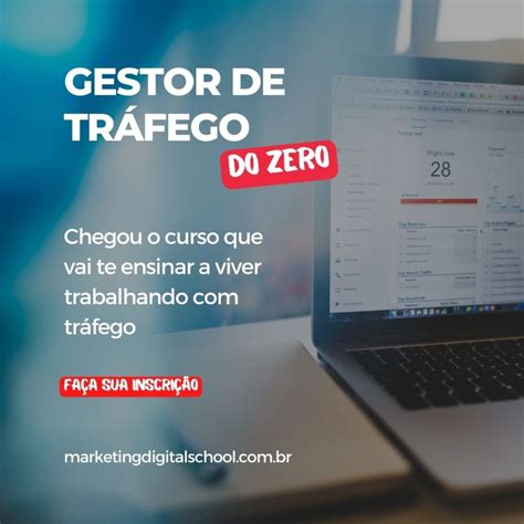 Curso de Gestor de Tráfego COMPLETO Marketing Digital School