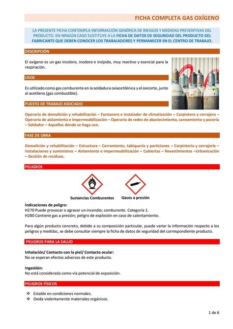 Gas Propano Ficha Completa