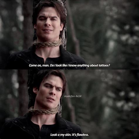 I’m a tattoo person, but Damon is my exception💕 : r/TheVampireDiaries