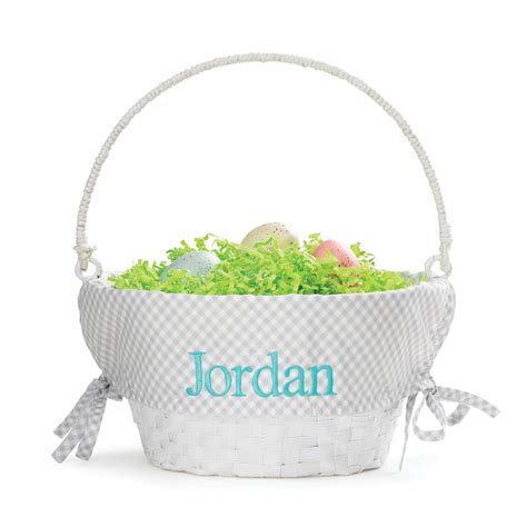 Amazon Personalized Easter Egg Basket With Handle And Custom Name