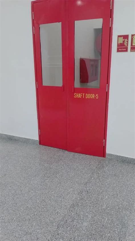 Iron Hmps Steel Door Thickness Mm At Rs Square Meter In