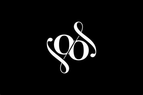 OO Monogram Logo Design V6 Graphic By Greenlines Studios Creative Fabrica