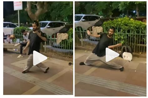 Viral Video Man Dances To Papons Humnava At Delhis Connaught Place