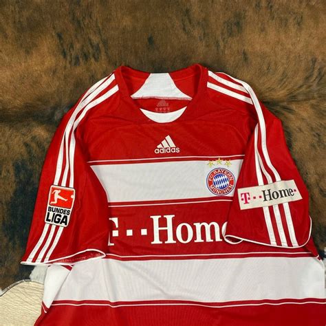 Adidas Blockcore Bayern Munchen Home Football Kit T Shirt Jersey