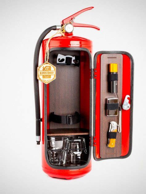 Fire Extinguisher Mini Bar The Perfect Concealment For Your Favorite