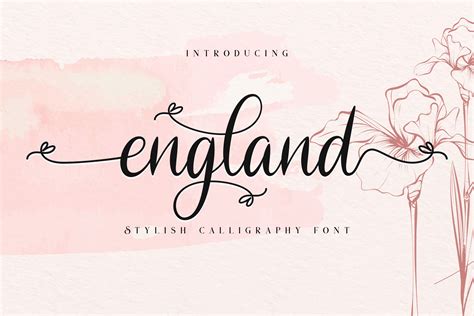 England Stylish Calligraphy Font | Fontsera