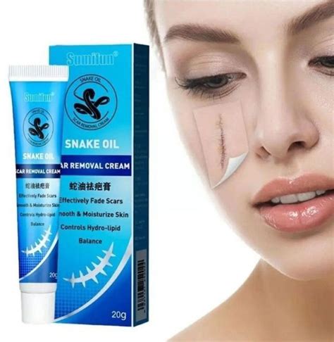 Sumifun Крем-мазь от шрамов и рубцов со змеиным маслом Snake Oil Scar ...