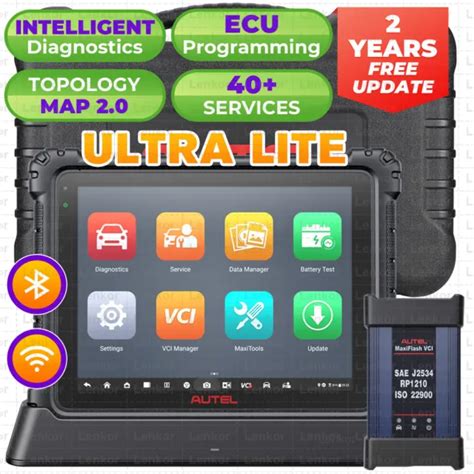 AUTEL MAXISYS ULTRA Lite MS919 Valise Diagnostics OBD2 Programmation