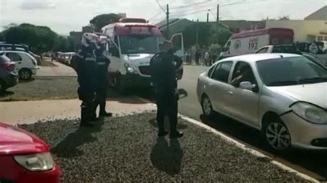 Homem Em Surto Na UBS Do Claudete Mobiliza Grande Contingente De