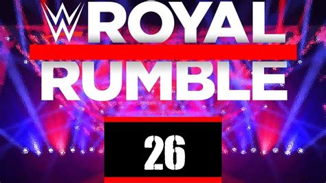 Wwe Royal Rumble 2021 Entrance 26 Stage Animation Youtube