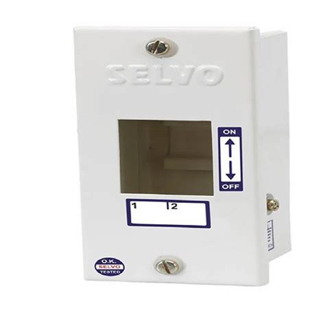 White Selvo 2 Pole Mcb Metal Enclosure At Best Price In Noida Selvo