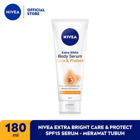 Nivea Body Serum Extra White Care Protect Ml Lazada Indonesia