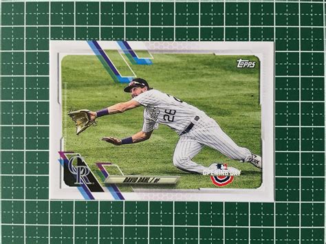 Yahooオークション Topps Mlb 2021 Opening Day 67 David Dahl C