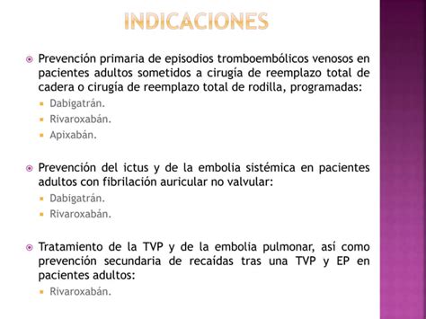 Anticoagulantes Orales Ppt