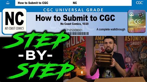 How To Submit Your Comics For Cgc Grading Step By Step Complete Walkthrough With Shipping Tips