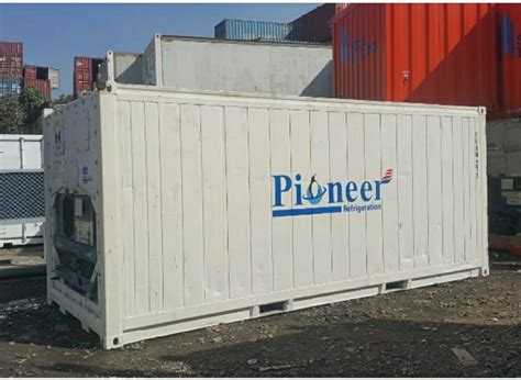 Stainless Steel Reefer Container Rental Services For Cold Storage