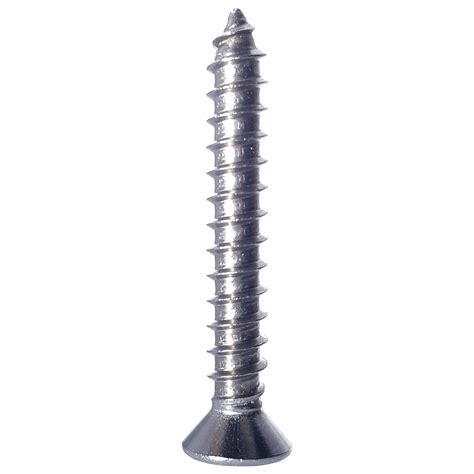 2pcs x 3/8" Flat Head Sheet Metal Screws, Square Drive, Stainless Steel 18-8, Full Thread ...