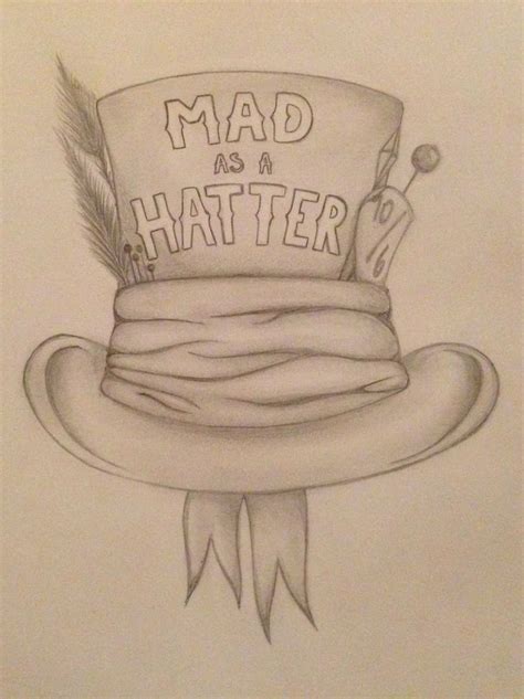 How To Draw The Mad Hatter