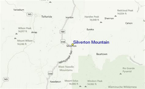 Silverton Mountain Ski Resort Guide Location Map And Silverton Mountain