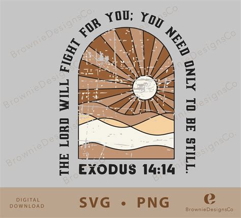 The Lord Will Fight For You Shirt Design Png Svg Christian T Shirt