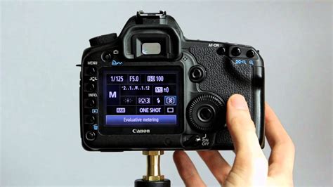 Canon Eos D Mark Ii Tutorial Quick Menu Youtube