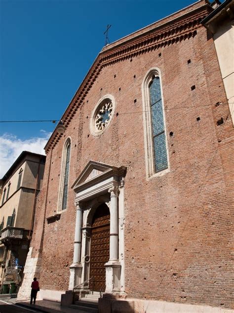 Verona Santa Maria Della Scala Church Stock Photos Free Royalty