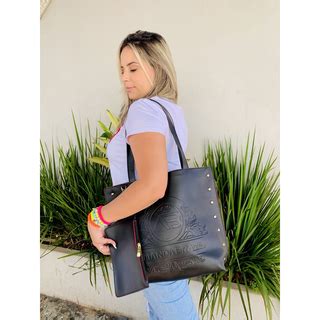 Bolsa Sacola Grande E Necessaire Amanda Brazil Shopee Brasil