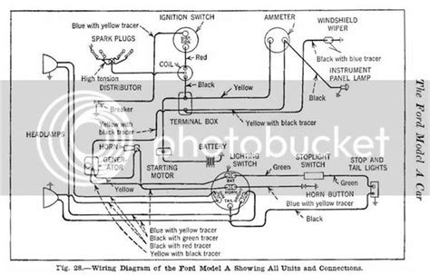 1931 Ford Model A Wiring Diagram