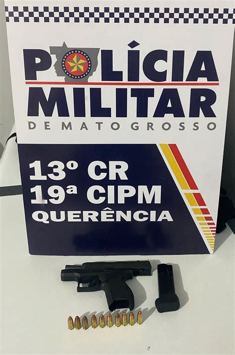 Pol Cia Militar Prende Suspeito Por Porte Ilegal De Arma E Amea A