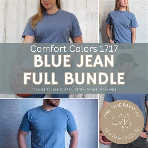 Blue Jean Comfort Colors Mockup Bundle Whole Shop Bundle Comfort Colors Mockup Comfort Colors