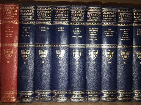 The Harvard Classics Five Foot Shelf Complete Volume Set Good