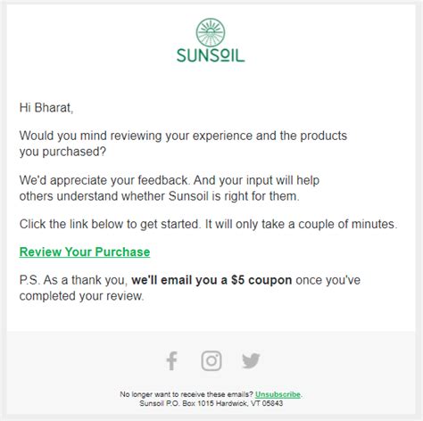 Product Review Emails Best Practices And Examples