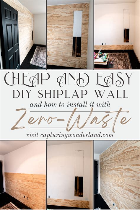 This Diy Shiplap Wall Tutorial Can Help You Give Old World Character