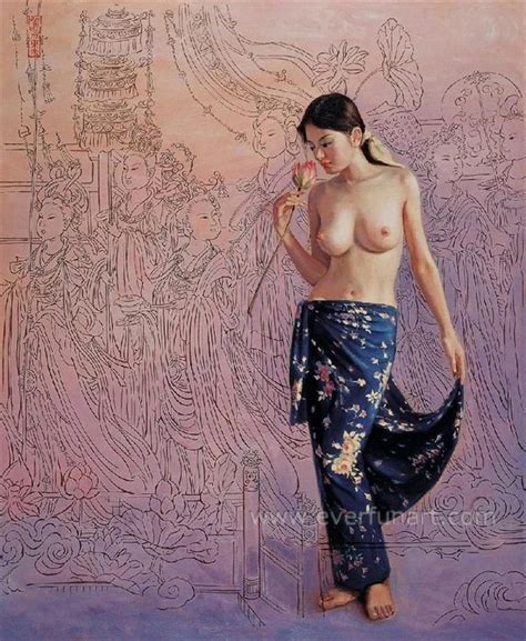Handmade Sex Handmade Nude Art Painting EBF 024 China Nude Art