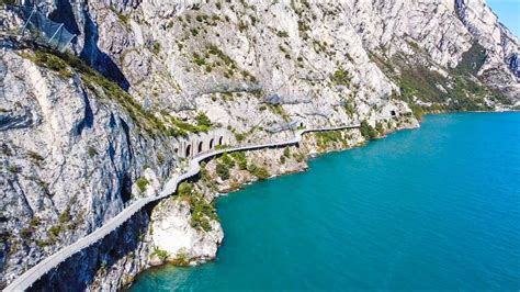 The Most Beautiful Suspended Cycle Path In Europe Limone Del Garda