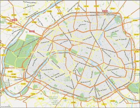 Map Of Paris France Gis Geography