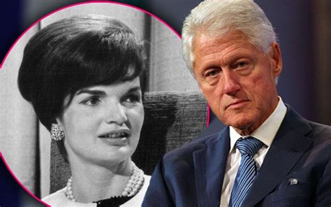 Bill Clinton Tried To Seduce Jackie Kennedy Tell All Book Claims