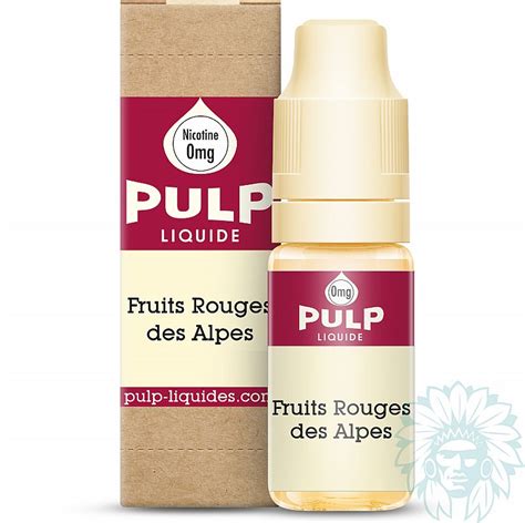 Pulp Fruits Rouges Des Alpes